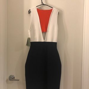 ALC knit dress with back detail